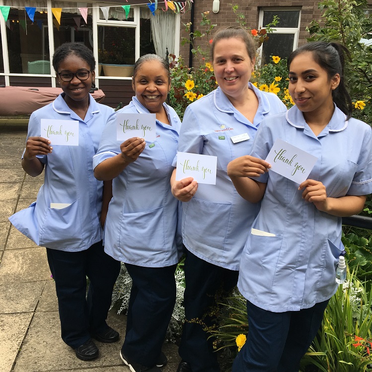 Pennington Court staff - Professional Care Worker Day